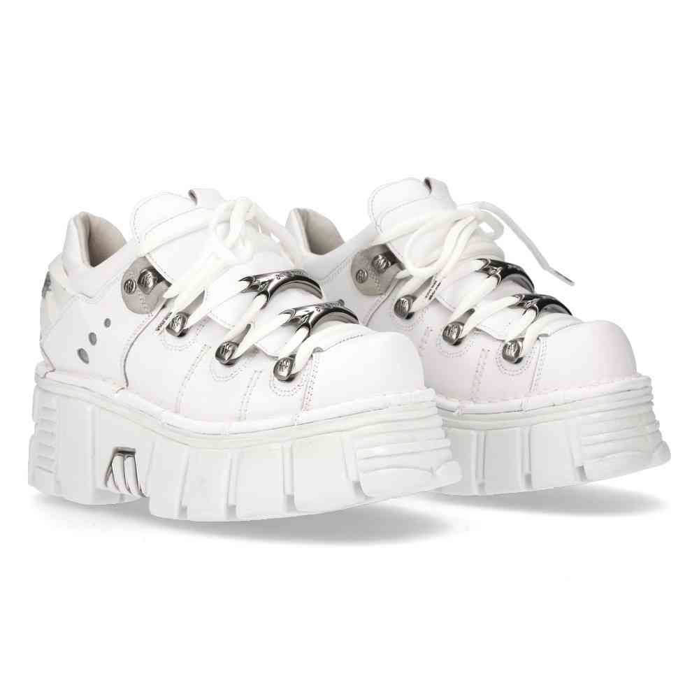 New Rock - M120NS14 Bottes de plateforme - Blanc Product image
